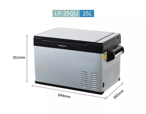 Einfach-Glas-Tür Portable Gleichstrom-AC-Kompressor Kühlschrank für Camping und Reisen -20 10 C