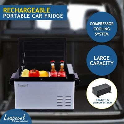 Einfach-Glas-Tür Portable Gleichstrom-AC-Kompressor Kühlschrank für Camping und Reisen -20 10 C
