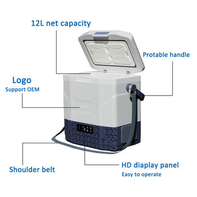 12L tragbare Campingkompressor Kühlschrank -20 10 C Kühlschrank für Zuhause und Camping
