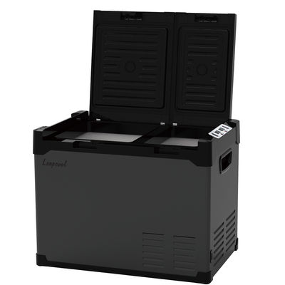 Doppelzonen-Portable Auto Kühlschrank Geräuscharme Kompressor Mini-Kühlschrank Gefrierschrank für Auto oder Zuhause