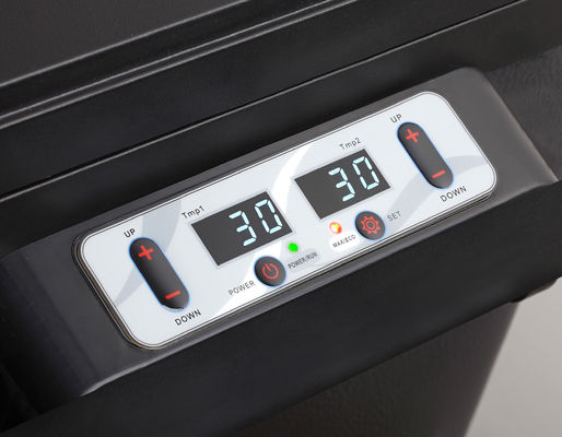 Doppelzonen-Portable Auto Kühlschrank Geräuscharme Kompressor Mini-Kühlschrank Gefrierschrank für Auto oder Zuhause