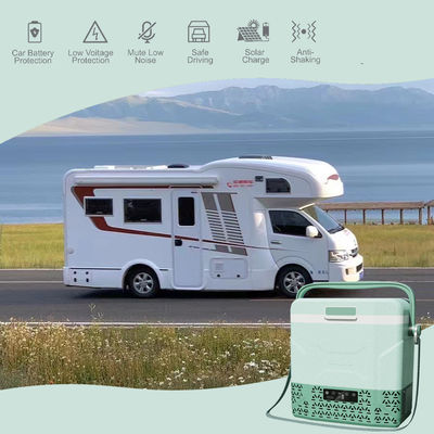 Schultergürtel Mini-Eisfriger DC 12v Tragbare Kältemaschinen Kühlgeräte Kompressor Campingkühlschrank Gefriergerät