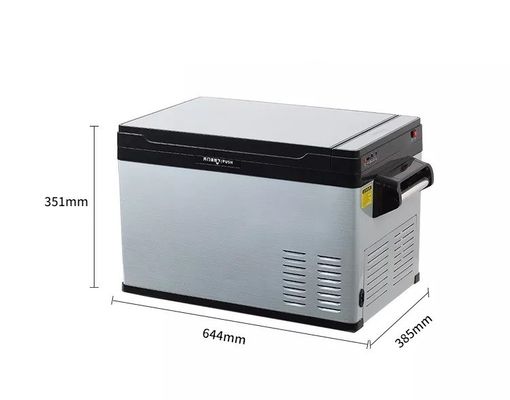 Solar Mini-Kühlschrank Gefrierschrank für Auto Camping Batteriebetriebene tragbare Mini-Kühlschrank