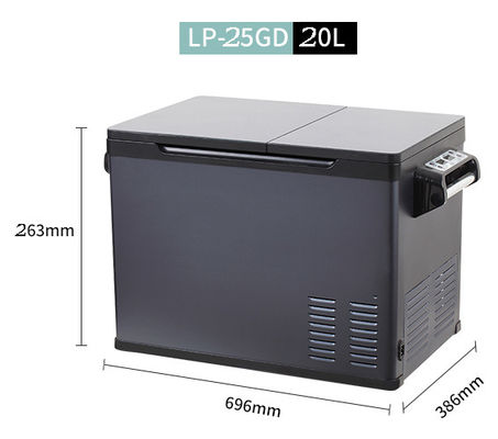 Kompressor-Kühlschrank DC12V 24V Mobilfahrzeug-Frischkühlschrank für Camping