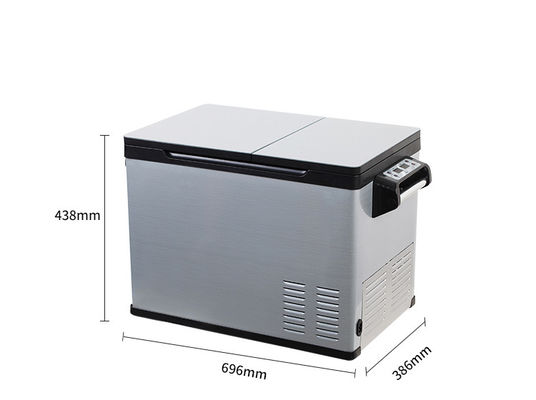 Dual Zone Mode-Design Sonnenladekühlschrank für Camping 12v Auto-Kühlschrank