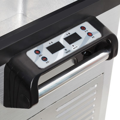Dual Zone Mode-Design Sonnenladekühlschrank für Camping 12v Auto-Kühlschrank