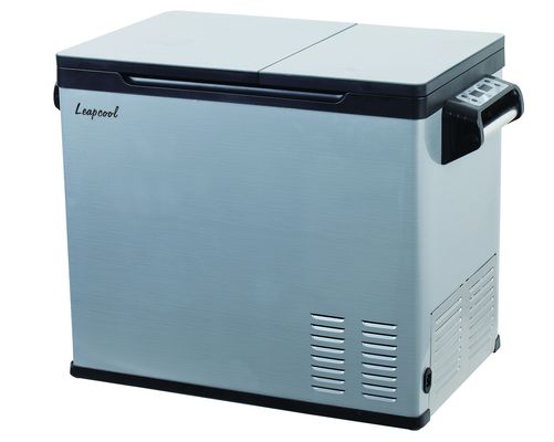Portable Mini-Kühlschrank 2023 Schmaler Retro-Auto-Kühlschrank für Dc12/24V Outdoor-Camping
