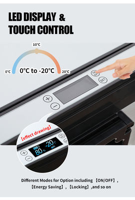 Kühlschrank für Zuhause und Auto 50L Kapazität mit Energieeffizienzstufe 1