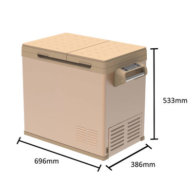 Private Form Ja 55YD Amazon AC DC Tragbare Kompressor Kfz Kühlschrank Gefrierschrank mit APP-Design
