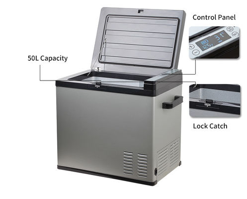 LED-Leuchtenanzeige 12V 240v Portable Camping Elektrische Kühlbox Kühlschrank Auto Kühl- und Warmkühlschrank