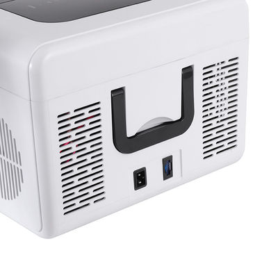 Einzelzone Kühlung Klassiker 15L Tragbare Campingkühlgerät 12V/24V Mini Kühlschrank
