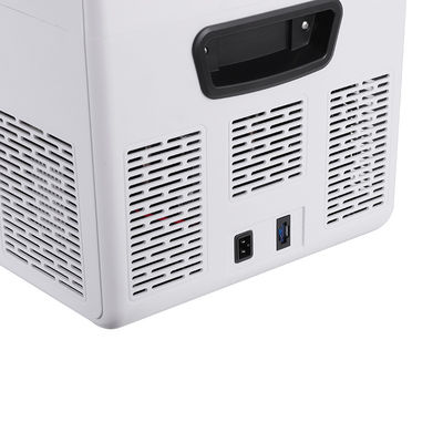 25L tragbare Kfz- und Heimkühlschrank Isolierung C5H10/C-Pentan Weiß mit LED-Licht