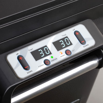 Morandi Design Style 12V/24V Schönheitswagenkühlschrank Tragbarer Gefrierschrank für Camping im Freien